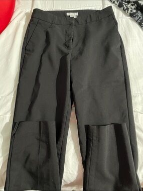 H&M Black Capris Work Pants